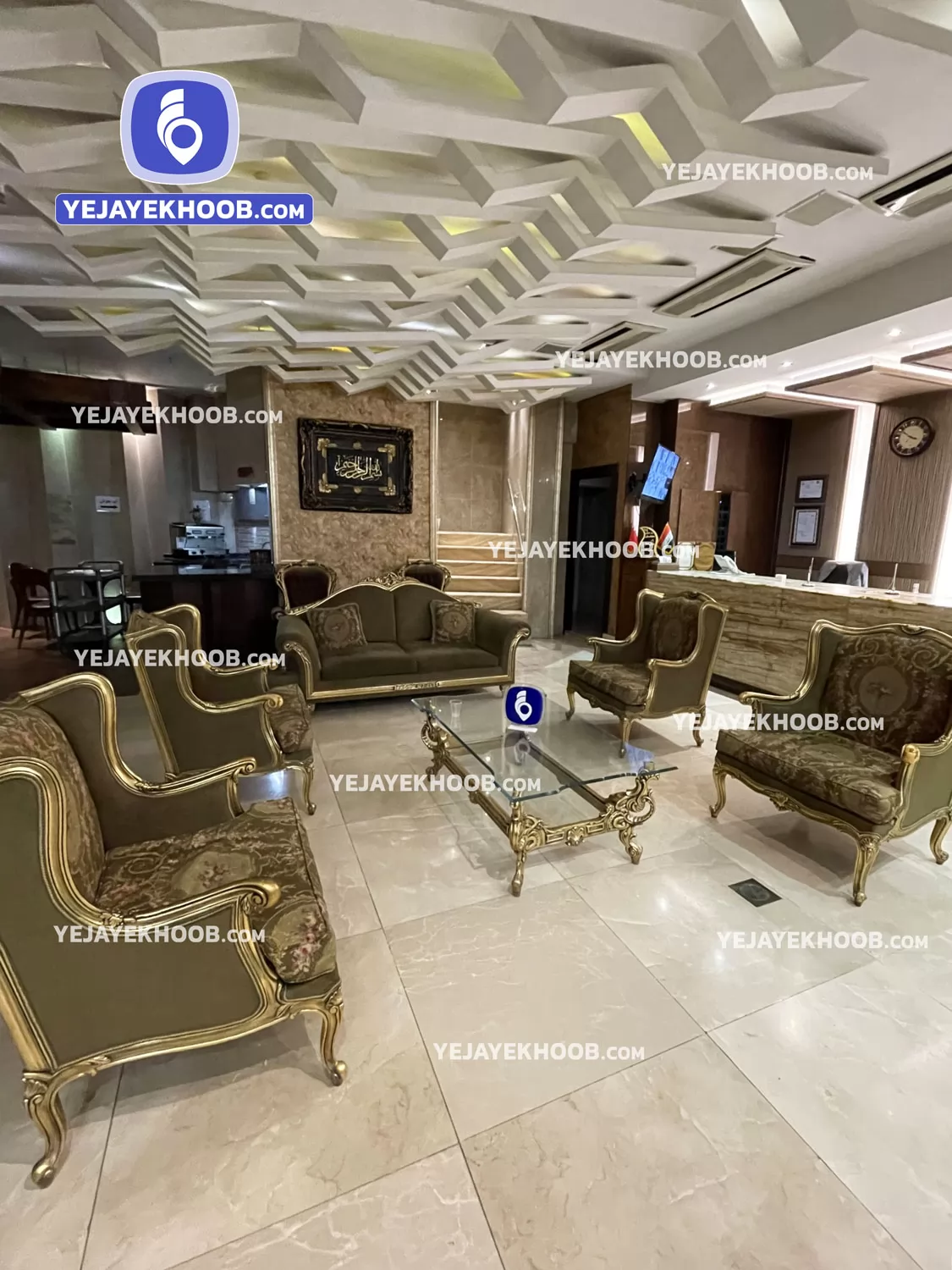 هتل گل سرخ مشهد - لابی