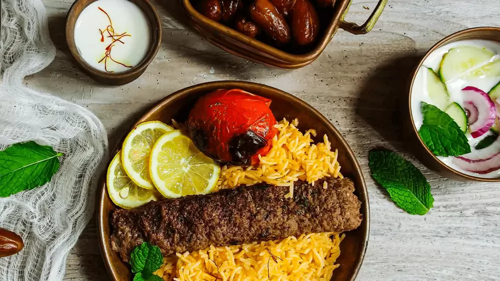 منوی غذای هتل آراد مشهد