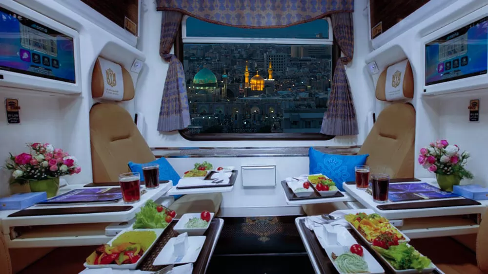 تور مشهد با قطار از تهران ارزان