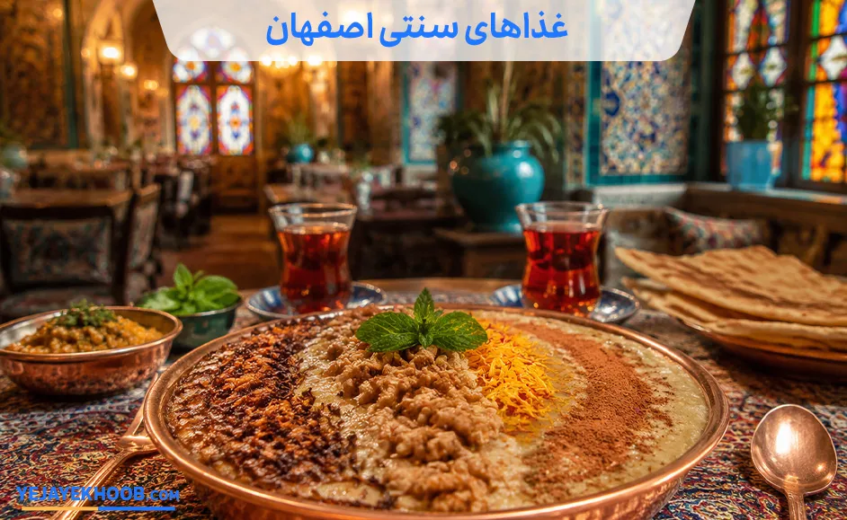 تصویر غذاهای سنتی اصفهانمی باشد 