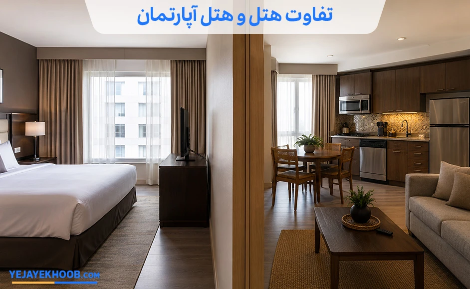 تفاوت هتل و هتل آپارتمان