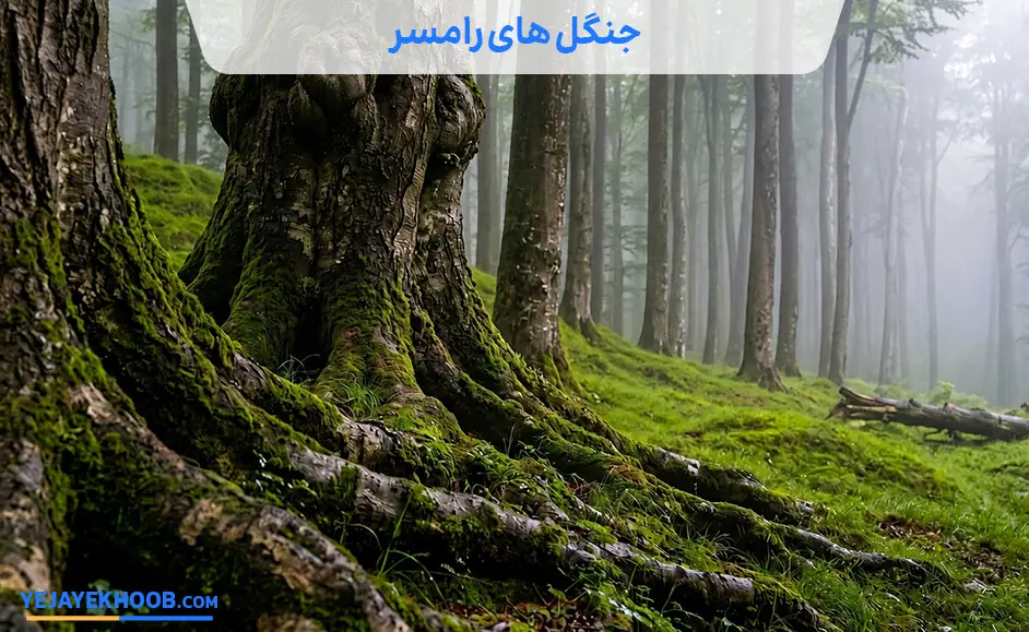 تصویر جنگل های رامسرمی باشد 