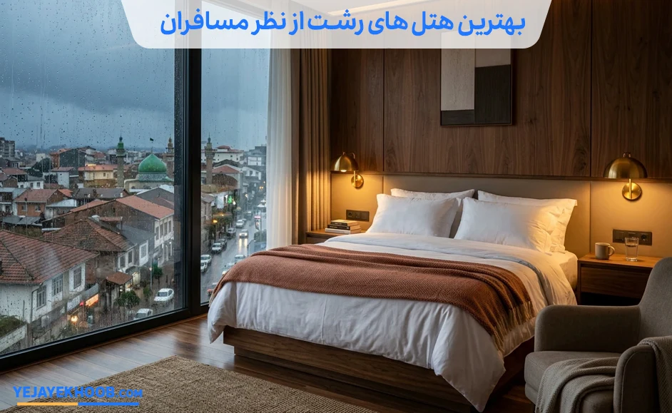 بهترین هتل‌های رشت