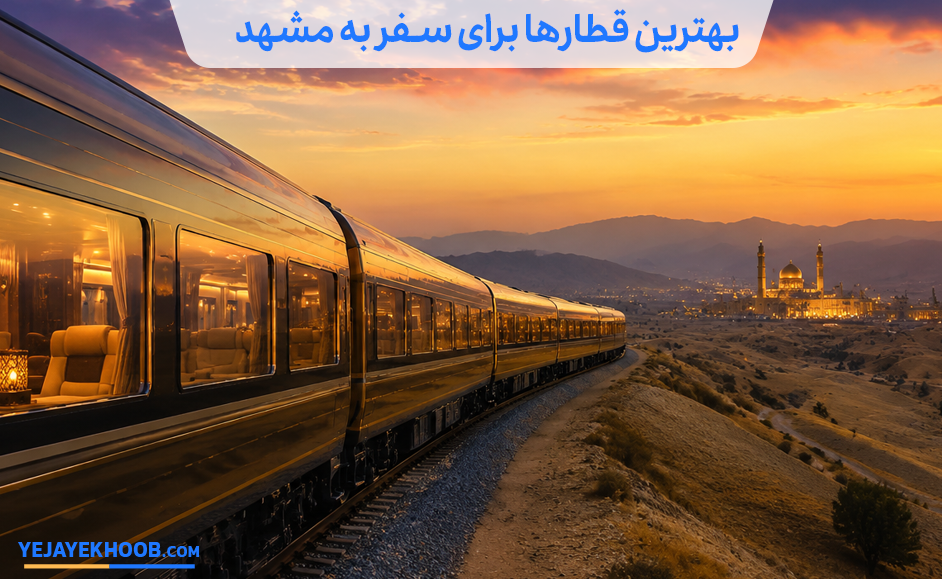 بهترین قطارها برای سفر به مشهد؛ مقایسه فدک، زندگی، نورالرضا و قطارهای اقتصادی