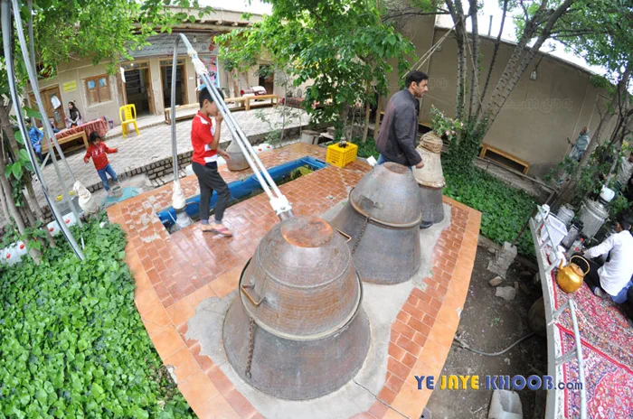 دیگ های گلاب گیری