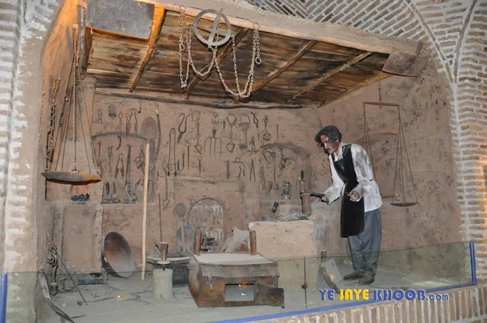 آهنگری در موزه مردم شناسی سبزوار