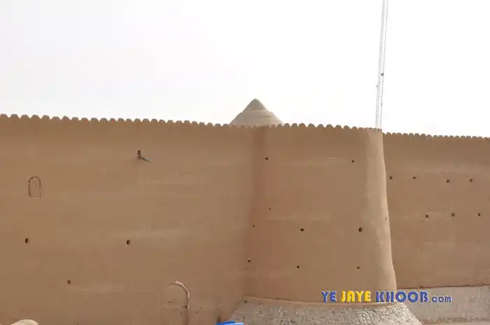 دیوار های قلعه جلالی