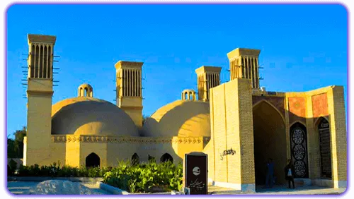 آب انبار دوگنبد و پنج بادگیر کیش