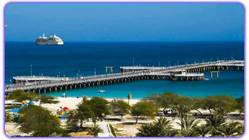 اسکله بزرگ تفریحی کیش