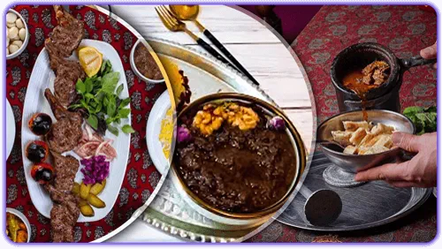 شیشلیک-فسنجان-دیزی-سنگی