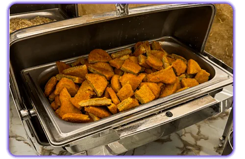 منوی غذای هتل آراد مشهد 18 منو شام هتل آراد مشهد؛ شنسل مرغ