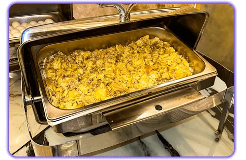 منوی غذای هتل آراد مشهد 5 منو صبحانه هتل آراد مشهد؛ نیمرو