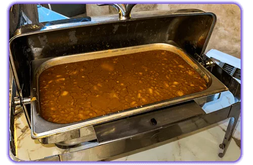 منوی غذای هتل آراد مشهد 4 منو صبحانه هتل آراد مشهد؛ خوراک لوبیا