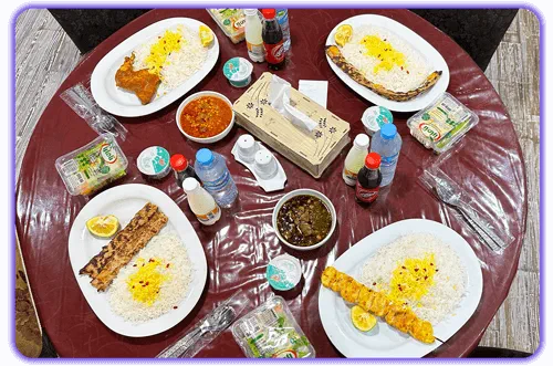 منوی غذای هتل جوادیه مشهد 4 منوی ناهار هتل جوادیه مشهد