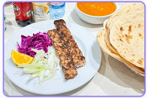 منوی غذای هتل جوادیه مشهد 6 منوی شام هتل جوادیه مشهد؛ خوراک کوبیده