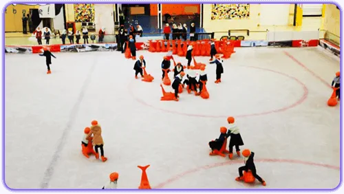 اسکیت روی یخ پدیده شاندیز مشهد