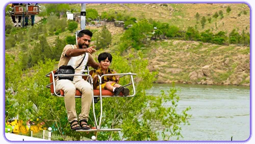 چالیدره مشهد؛ پاتوق آخر هفته مشهدیها 26 تلهسیژ چالیدره مشهد