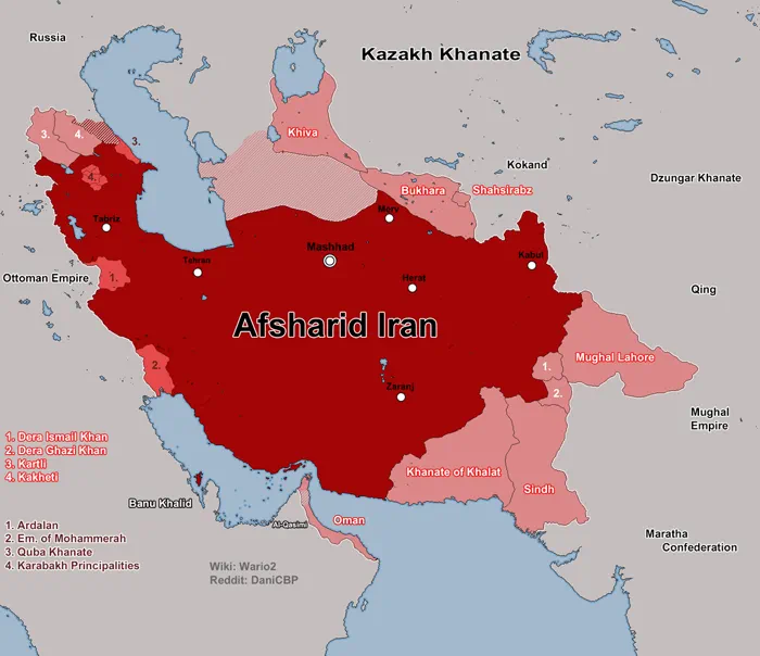 قلمرو نادرشاه