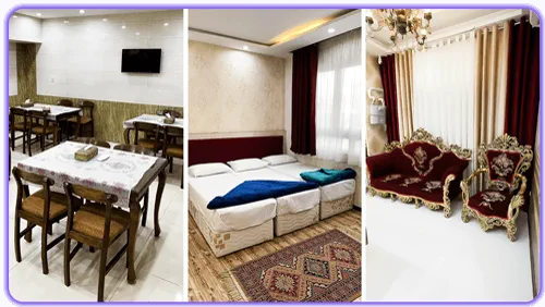 ۷ مسافرخانه ارزان در مشهد نزدیک به حرم | یه جای خوب + با تخفیف 4 هتل آپارتمان میرمفیدی