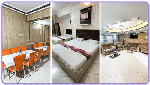 ۷ مسافرخانه ارزان در مشهد نزدیک به حرم | یه جای خوب + با تخفیف 8 هتل آپارتمان پردیس