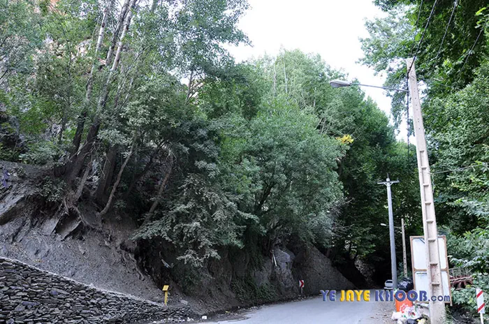 راه منطقه ییلاقی و روستای ابرده سفلی