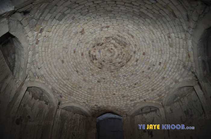معماری سقف عمارت ارگ طبس