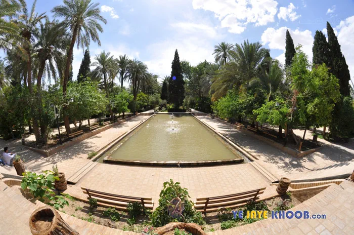 حوض باغ گلشن طبس