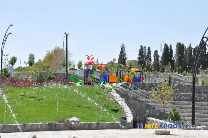 وسایل بازی کودک در رود پارک همان چهل بازه مشهد