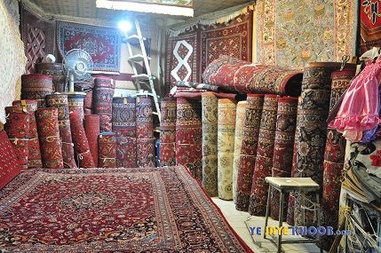 بازارچه قدیمی فرش مشهد