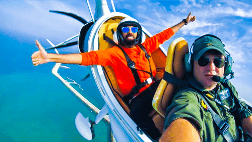 جایروکوپتر سواری در کیش